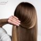 موهای کراتینه شده در نور طبیعی