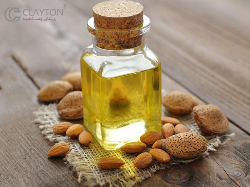  ماساژ صورت با روغن بادام شیرین